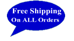 Free shipping on ALL orders